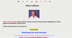 Desktop Screenshot of davelegrow.com