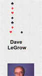 Mobile Screenshot of davelegrow.com