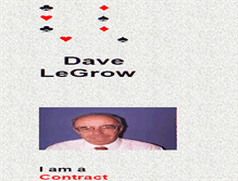 Tablet Screenshot of davelegrow.com